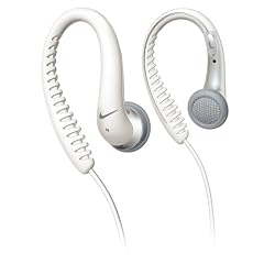 NIKE (by Philips) SHJ 026 Sport-InEar-Kopfh�rer (f�r sportliche Anwendungen: schwei�abweisend, abwaschbare Ohrpolster, Super-Bass) wei�