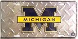 LP - 829 Michigan Wolverines College License Plate - 2574