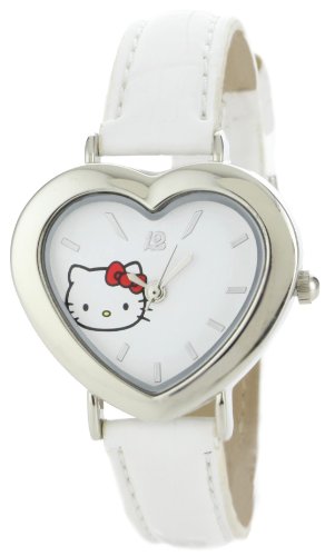 Hello Kitty Women's H3WL1007WT White Dial Watch