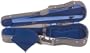 Bobelock Student 1007SV 4/4 Violin Case: Black Exterior & Blue Velvet Interior with Suspension