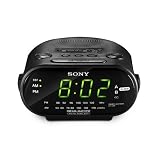Sony ICF C318 Dream Machine 153; AM FM Clock Radio in Black Electronics clock radio