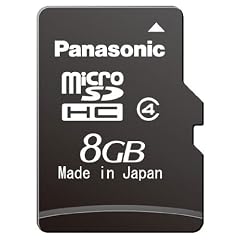 Panasonic RP-SM08GFE1K Micro SDHC Speicherkarte 8GB Geschwindigkeitsklasse 4 (10 MB/sek Transferrate)