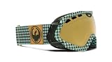 Dragon MACE Snow Goggles - Blue Houndstooth Frame / Gold Ionized Lens / Houndstooth Logo Patch