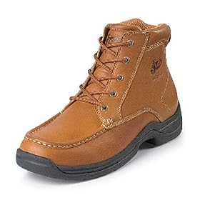 Buy Mens Justin WP EVA Comfortable Cowhide Casual Lace Up Chukka Work Boots by Justin Boots