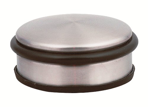 Zeller 13801 Türstopper Edelstahl Ø10 x 4.5 cm