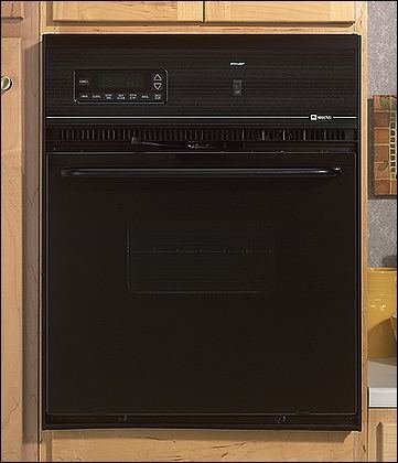 Maytag : CWE4800ACB 24 Single Wall Oven - Black