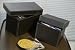 Faux leather cd box - Brown