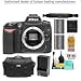 Photo : Nikon D90 Digital SLR Camera Body + Two (2) Nikon EN-EL3e Batteries + Battery Charger + Case + Willoughbys Bonus Accessory Kit