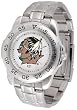 North Dakota Fighting Sioux Suntime Mens Sports Watch w/ Steel Band - NCAA College Athletics
