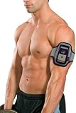 GREY CELLET NEOPRENE ARMBAND CASE for CELL PHONES, iPODS, & MP3 PLAYERS.