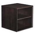 itso 1x1 Cube with Shelf - Espresso