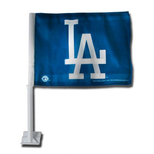 Los Angeles Dodgers - LA - Car Flag