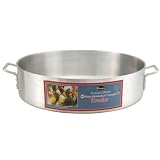 Precision Extra Heavy 6.0 mm Aluminum Brazier - 24 Quart