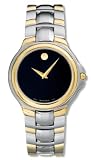 Movado - Collection - 691020 - Montre Homme - Acier Bicolore - Quartz Analogique - Cadran Noir - Bracelet Bicolore