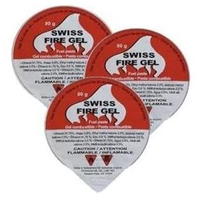 Firestar Fondue Gel 3 x 80g each