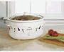 Crock-Pot 5070TC-VG 7-Quart Oval-Shaped Manual Slow Cooker with Travel Bag, White
