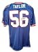 Autographed Lawrence Taylor New York Giants Throwback Blue Jersey