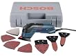 Bosch 1294VSK 2.3 Amp Corner Detail Sander Kit includes Sanding Sheet and Backing Pad Assortment