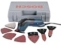 Bosch 1294VSK 2.3 Amp Corner Detail Sander Kit includes Sanding Sheet and Backing Pad Assortment