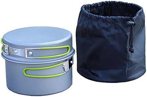 Portable Outdoor 2-3 Persons Tableware Cookware Camping Supplies Cookware Cooker Picnic Pot