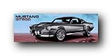 FORD SHELBY GT500 MUSTANG MUSCLECAR DOOR POSTER DR18576