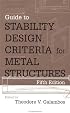 Guide to Stability Design Criteria for Metal Structures, 5th Edition
