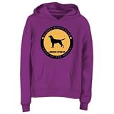 Sweatshirt Woman Lilac  Labrador Retriever - Wiggle Butts Club  Dog