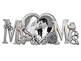 Malden Mr. & Mrs. Medal Wedding Frame, 1-Opening