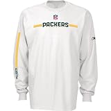 Reebok - Packers Reebok Men's NFL Launch LS Sideline Tee