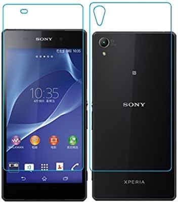 HYAIT Ultra-thin Tempered Glass Screen Cool Ultra-thin Front + Back Cover Protector for Sony Xperia Z4