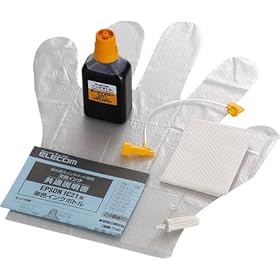 【クリックで詳細表示】ELECOM エプソン用詰め替えインク ICDY21対応 THE-21DY3