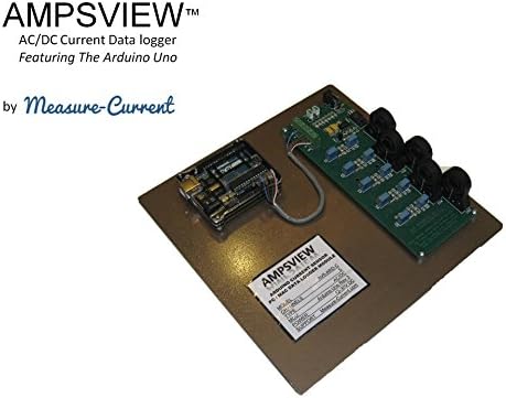 5 Channel USB Data Acquisition Logger Current ±72 Amps Arduino Uno AC/DC current sensor transducer module with AMPSVIEW Windows / Mac Datalogger software