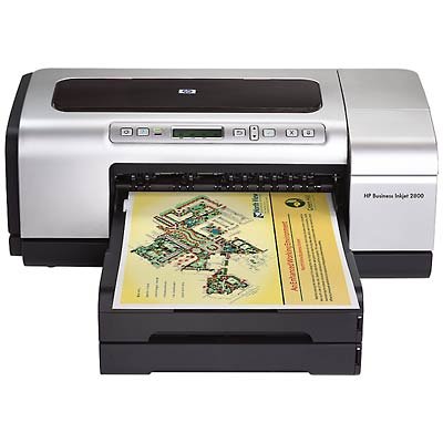 Childrens Toyshop  Computer : HP Business Inkjet 2800DTN A3 Colour Parallel USB With Duplex & Extra 250 Sheet Paper Tray Network Ready