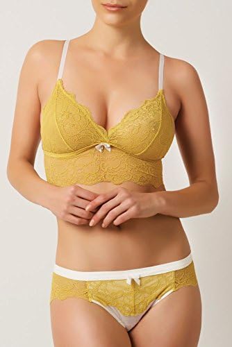 The Intimate Britney Spears Lace Hipster Panty Style 15604081024, Yellow, M