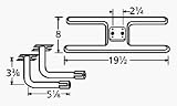 Burner Asmby, H Twn 2.25 , Ss, 19.5 X 8; Chg, Turco