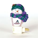 Arizona Diamondbacks MLB Home Run Snowman Night Light (5)