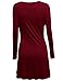 Doublju Womens Long Sleeve Draped Open Front Cardigan