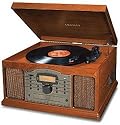 Crosley Radio CR7002A-PA Troubadour Turntable (Paprika)