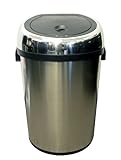iTouchless Commercial Size Stainless Steel Trashcan, 22 Gallon (83 Liter)