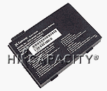 Rectangular battery with five slit-type contacts on side.