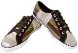 Coach Tamra Brown Patchwork Tennis Shoes