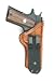 Front-Line IWB Concealment Hidden Inside the Waistband Leather Holsters - for Colt 19...