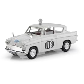 Corgi - VA00129 - Ford Anglia 105E RAC Rally en M�tal - �chelle 1:43