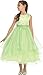 AkiDress Asymmetric Ruffles Satin Flower Girls Dress Pageant Wedding Prom Easter