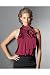 Spiegel Silk Charmeuse Tie-Neck Top