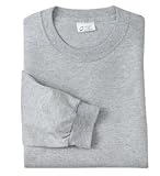 Port & Company - 100% Cotton Essential Long Sleeve T-Shirt Athletic Heather-S