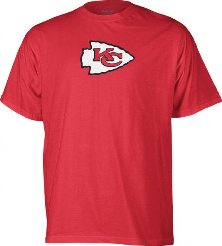 NFL Men's Kansas City Chiefs Logo Premier Tee Shirt (Red, XX-Large)