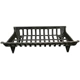Panacea 15424 Cast Iron Fire Grate, Black, 24-Inch