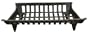 Panacea 15424 Cast Iron Fire Grate, Black, 24-Inch