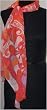 Pucci Design Chiffon Scarf With Ruffle End. An oblong scarf.